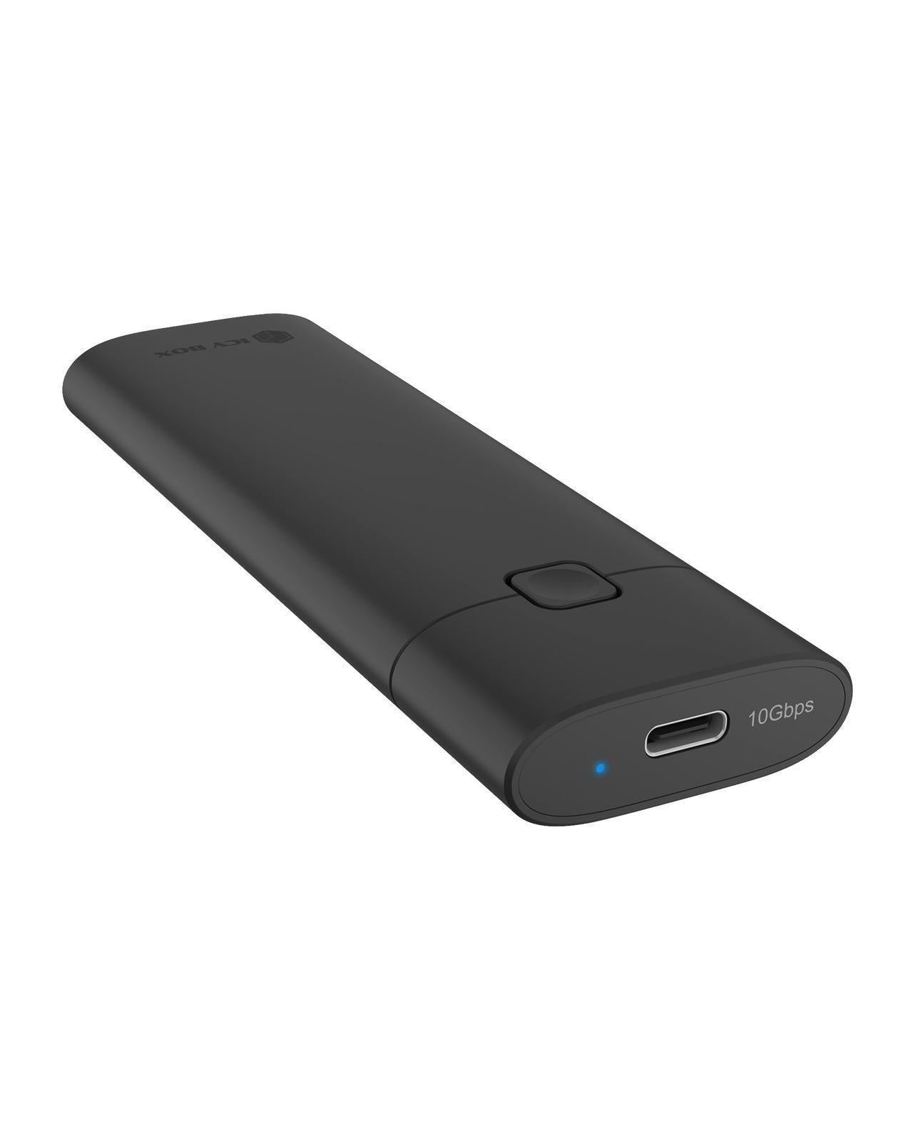 Icy Box Spade Case 1806 (Negro, Mit Usb 3.2 Gen 2 Type-C) 61173
