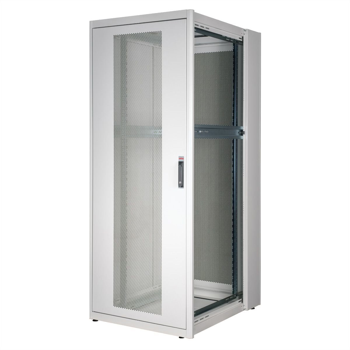 Roline 19-Zoll Serverschrank Basic 42 He, 800x1000 Bxt Perforiert Grau