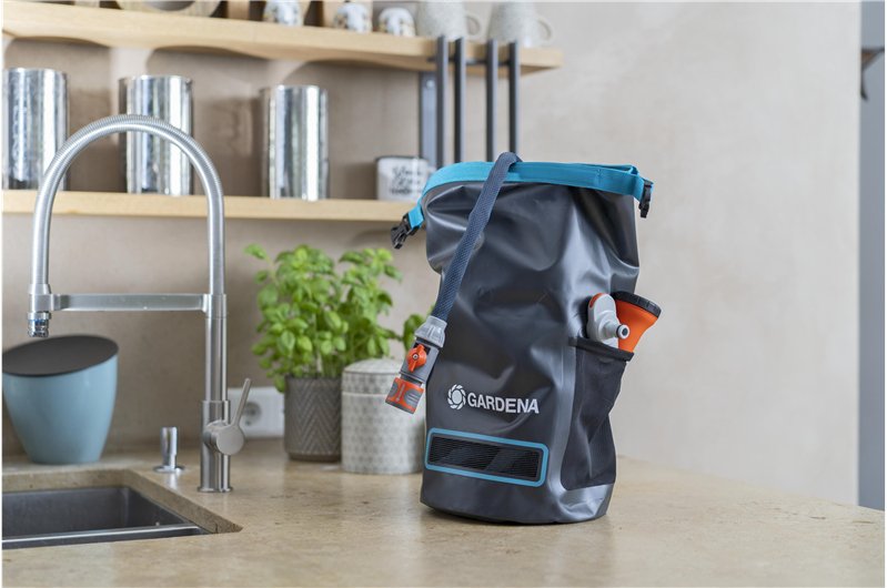 Manguera Textil Gardena Liano Xtreme 1/2", Juego 10m + Adaptador