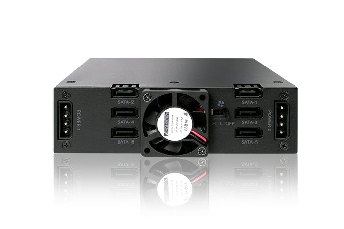 EAN 4713227445153 - Icy Dock MB996SK-6SB panel bahía disco duro Negro imagen 3