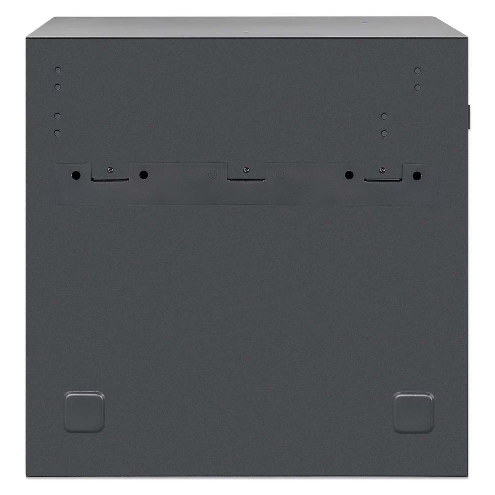 Manhattan Laptop Charging Cabinet Desktop Via Ac Adapter (Eu) 10-Bay, Install Device'S Ac Adapter (Power Cables) Into Unit, Suitable For All Laptops (To 16"), Ipads, Macbooks, Chromebooks, Other Portable Devices, Bays 380x30x280mm, Cart, Lo