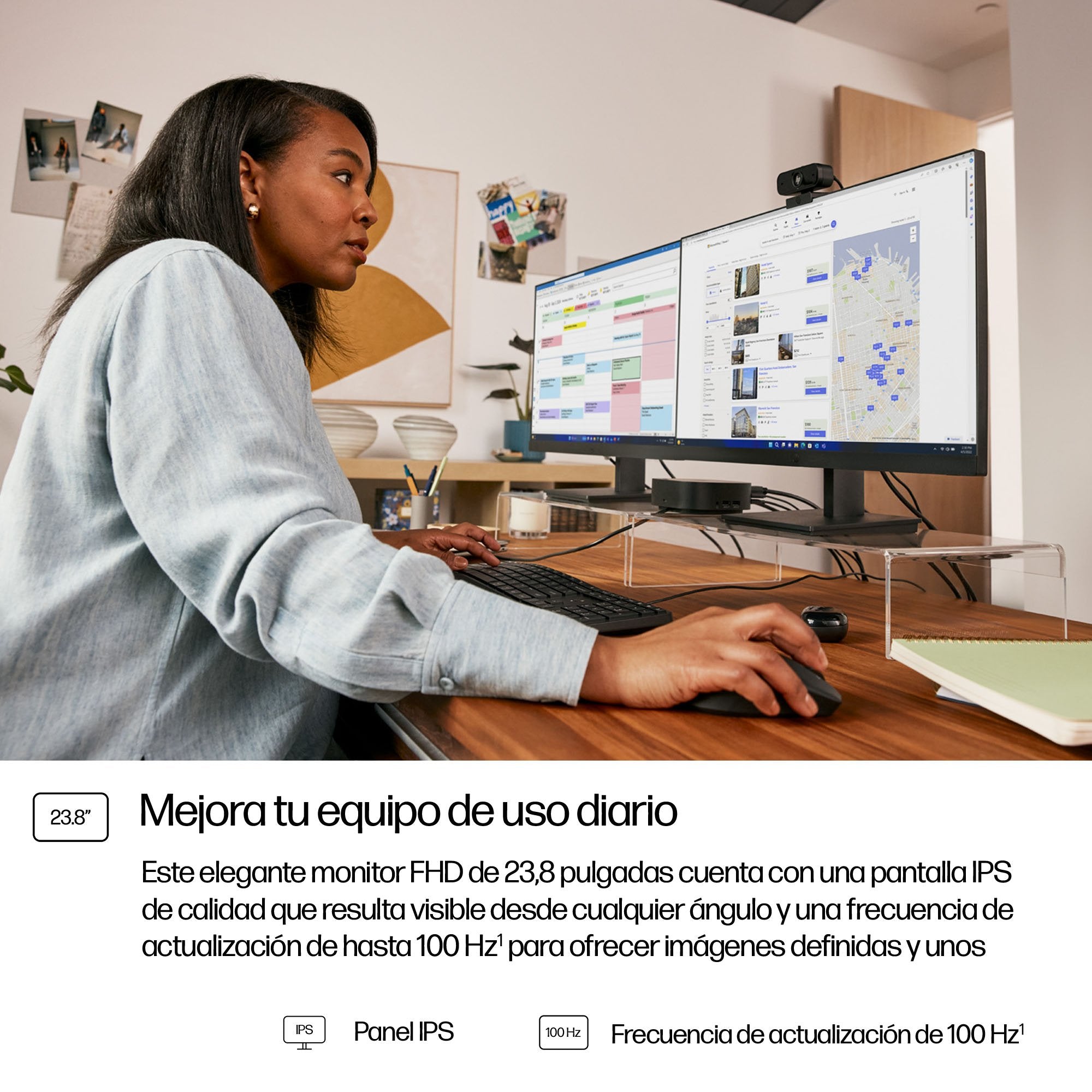 EAN 5715063760796 - HP Series 3 Pro 23.8 inch FHD Monitor - 324pf pantalla para PC 60,5 cm (23.8") 1920 x 1080 Pixeles Full H imagen 5