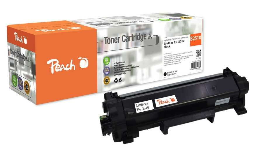 EAN 7640366814564 - Peach PT1366 cartucho de tóner 1 pieza(s) Compatible Negro imagen 1