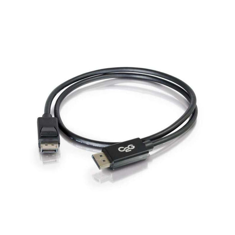 C2g 10ft Ultra High Definition Displayport Cable With Latches 8k Displayport Cable M/M Cable Displayport Displayport (M) A Displayport (M) 3.05 M Trabado Negro