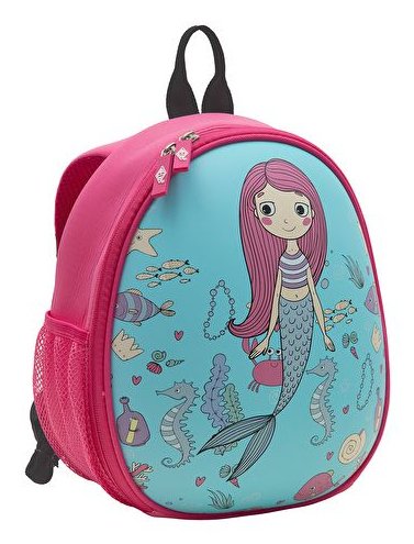 Wedo Kinder-Rucksack Meerjungfrau Con Netztaschen Innen Ausse