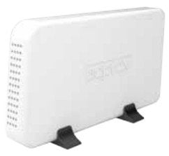 Approx Caja Externa Para Discos Duros 3.5"Usb 2.0 Sata I/Ii Interruptor Encendido / Apagado Blanco
