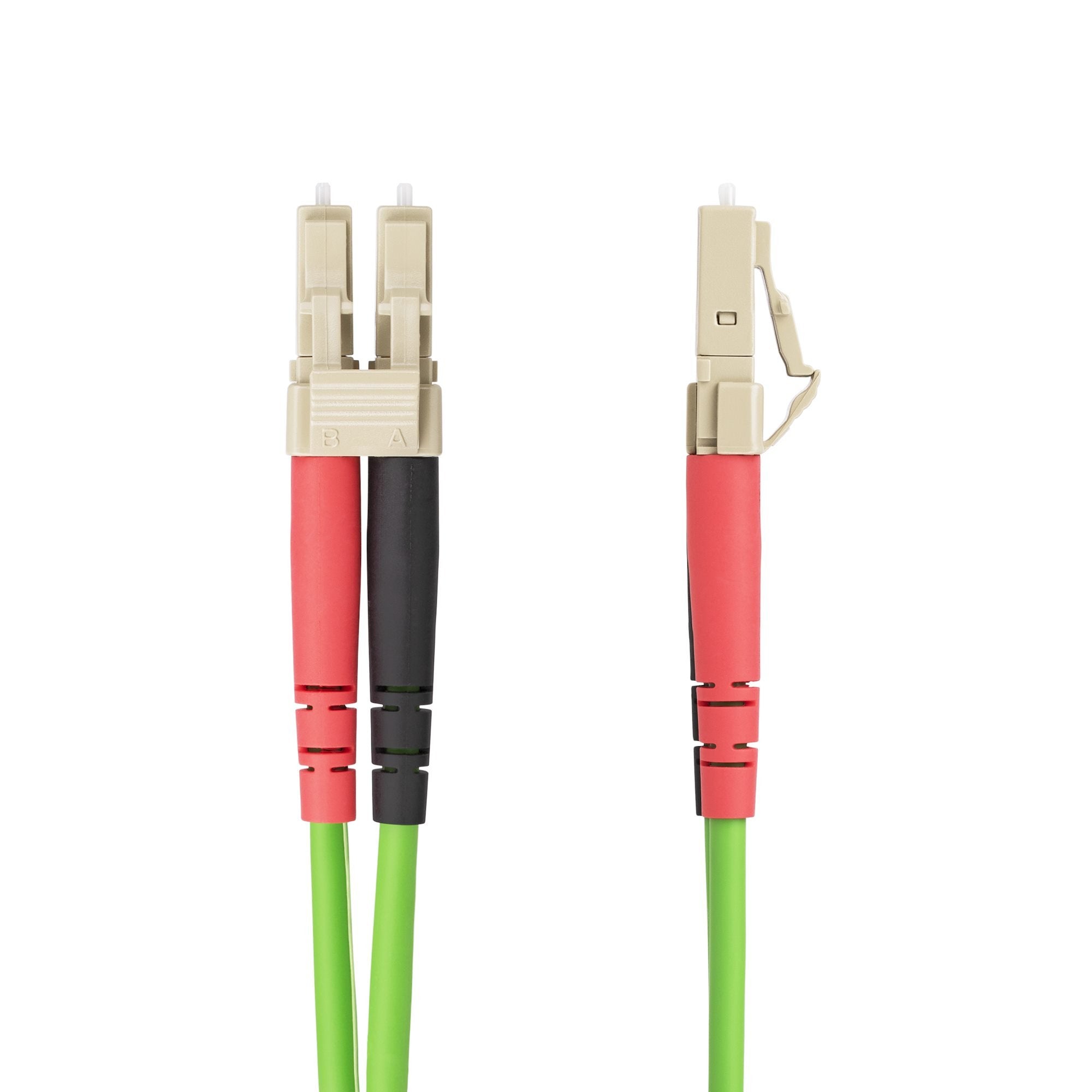 Startech.Com Cable De Fibra Óptica Lc A Lc [Upc] Om5 Multimodo 2m - Dúplex 50/125?M Lommf Tipo Cremallera Vcsel 40g/100g - No Sensible A Los Dobleces - Low Insertion Loss - Lszh