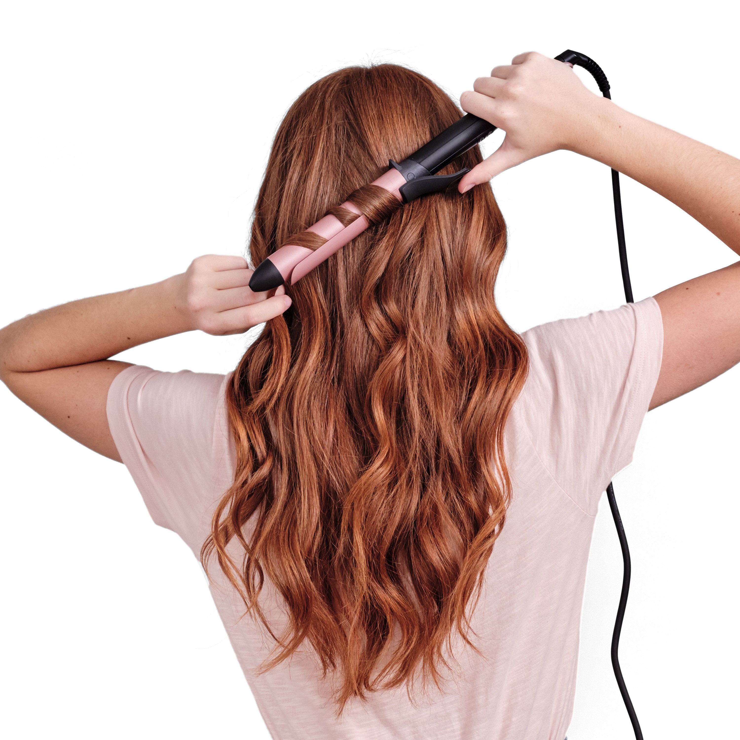 EAN 3030050153651 - BaByliss 32mm Curling Tong Rizador de pelo Caliente Negro, Rosa 2,5 m imagen 12
