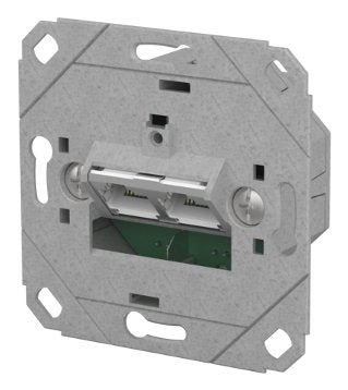 Metz Connect Anschlussdose E-Dat C6a Idc 2 Port Up0 Metallisch