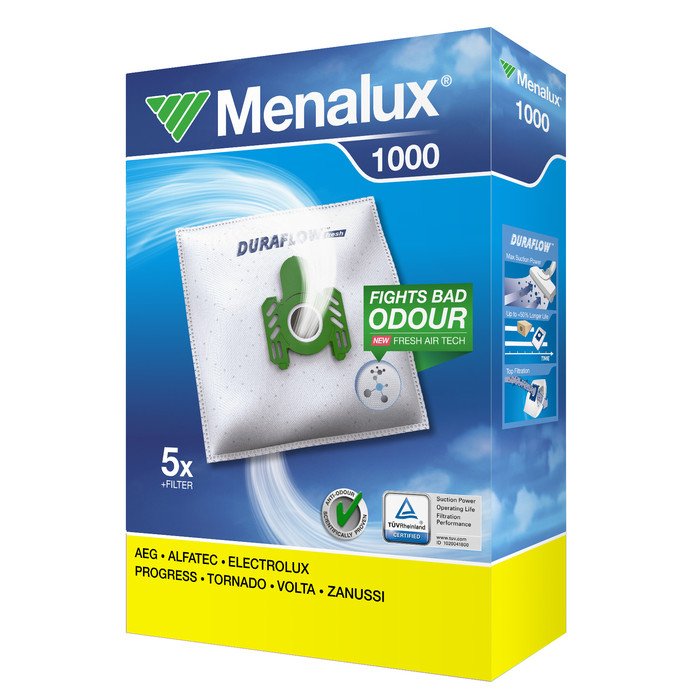 EAN 3023372025560 - Menalux 1000 Bolsa para el polvo Aspiradora cilíndrica imagen 2