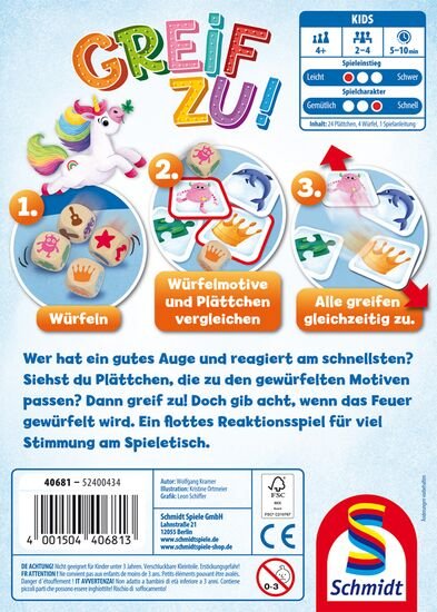 EAN 4001504406813 - Schmidt Spiele 40681 juego de tablero 10 min Juego De Cartas imagen 2
