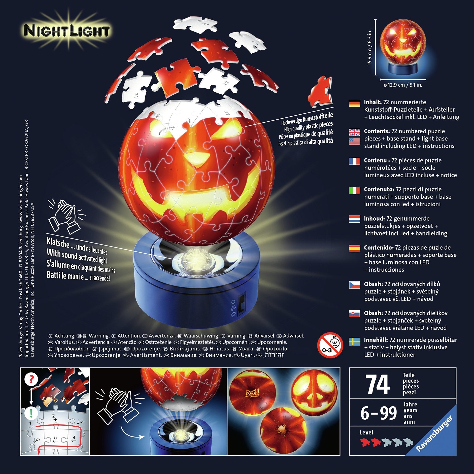 EAN 4005556112531 - Ravensburger 4005556112531 Puzle 3D imagen 1