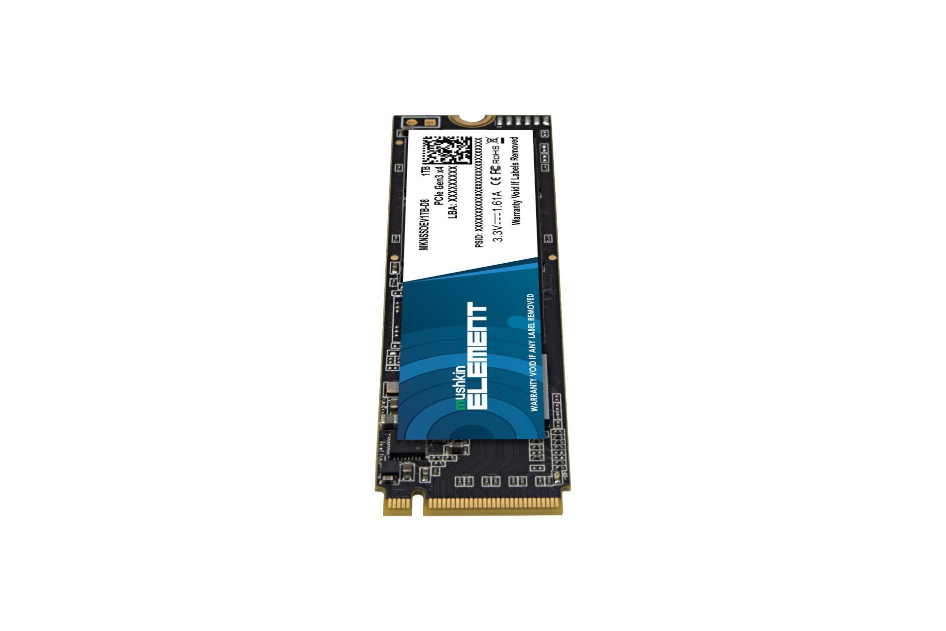 Ssd Mushkin Element M.2 1tb Pcie Gen3x4 Nvme