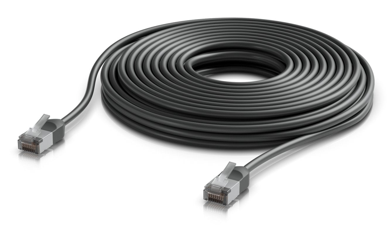 Ultra-Thin, Rugged, Shielded  Outdoor Patch Cable For 10