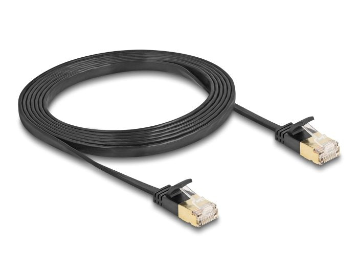 Delock Rj45 Cable De Red Cat.6a Macho A Macho U/Ftp 2 M Negro