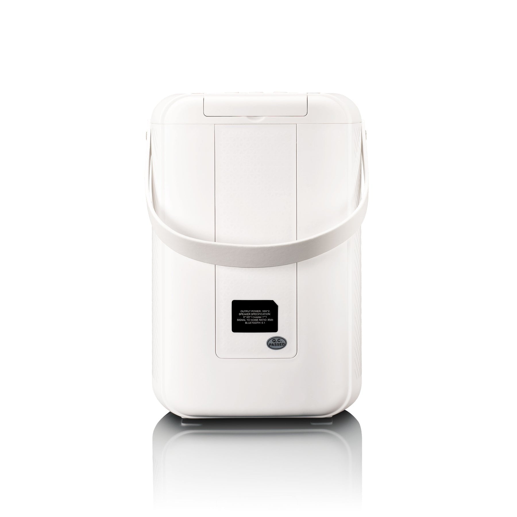 Lenco Btc-060wh Altavoz Blanco Inalámbrico Y Alámbrico 20 W