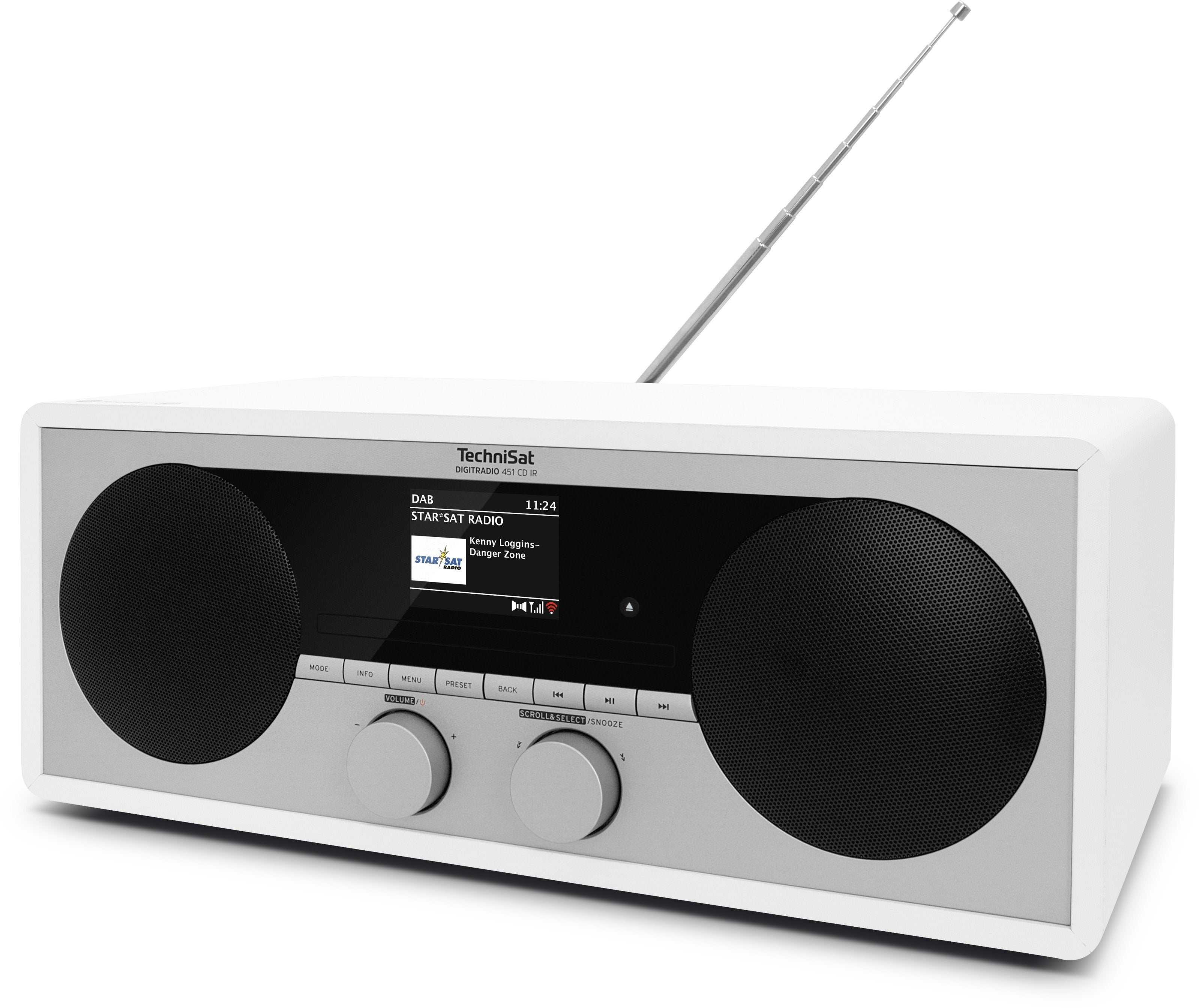 Technisat Digitradio 451 Cd Ir White
