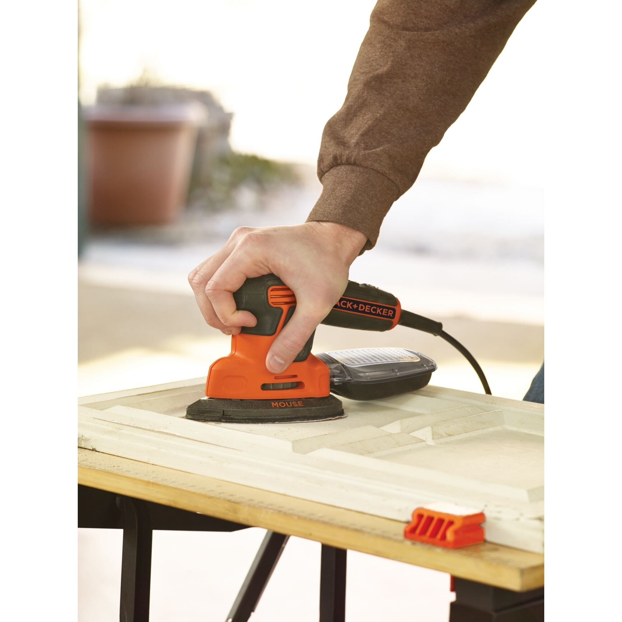 Lijadora De Detalle Mouse® 120w Ka2000-Qs Black+Decker