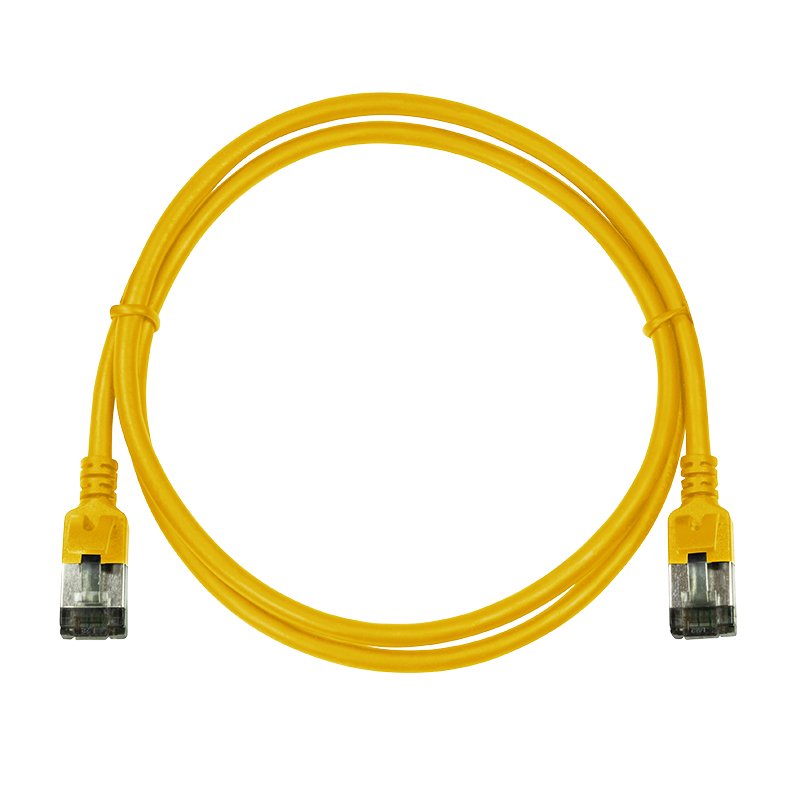 Logilink Patchkabel Cat6a Stp Tpe Slimeline Amarillo 1,0m