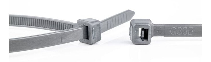 EAN 8717278572420 - WKK 110126871 presilla Brida reutilizable Plástico, Poliamida Gris 100 pieza(s) imagen 2