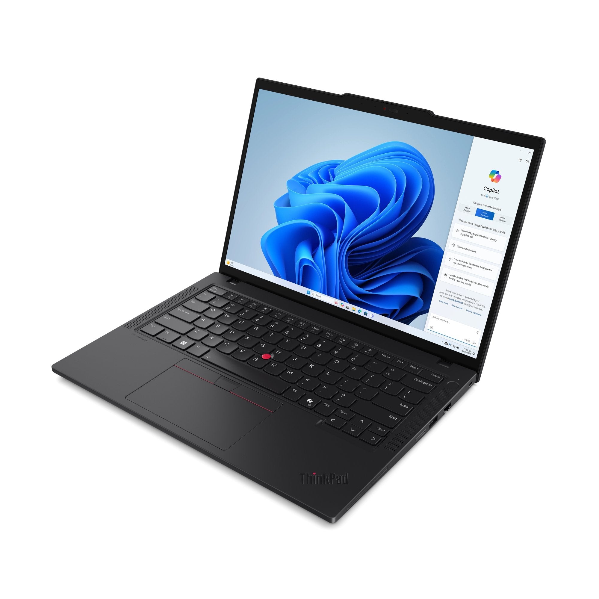 Lenovo Thinkpad T14 G5 (21ml005lge), Notebook Schwarz, Intel® Core  Ultra 7 155u, Intel® Graphics, 32 Gb Ddr5, 1 Tb (1 Tb Ssd), Windows 11 Pro 64-Bit 21ml005lge