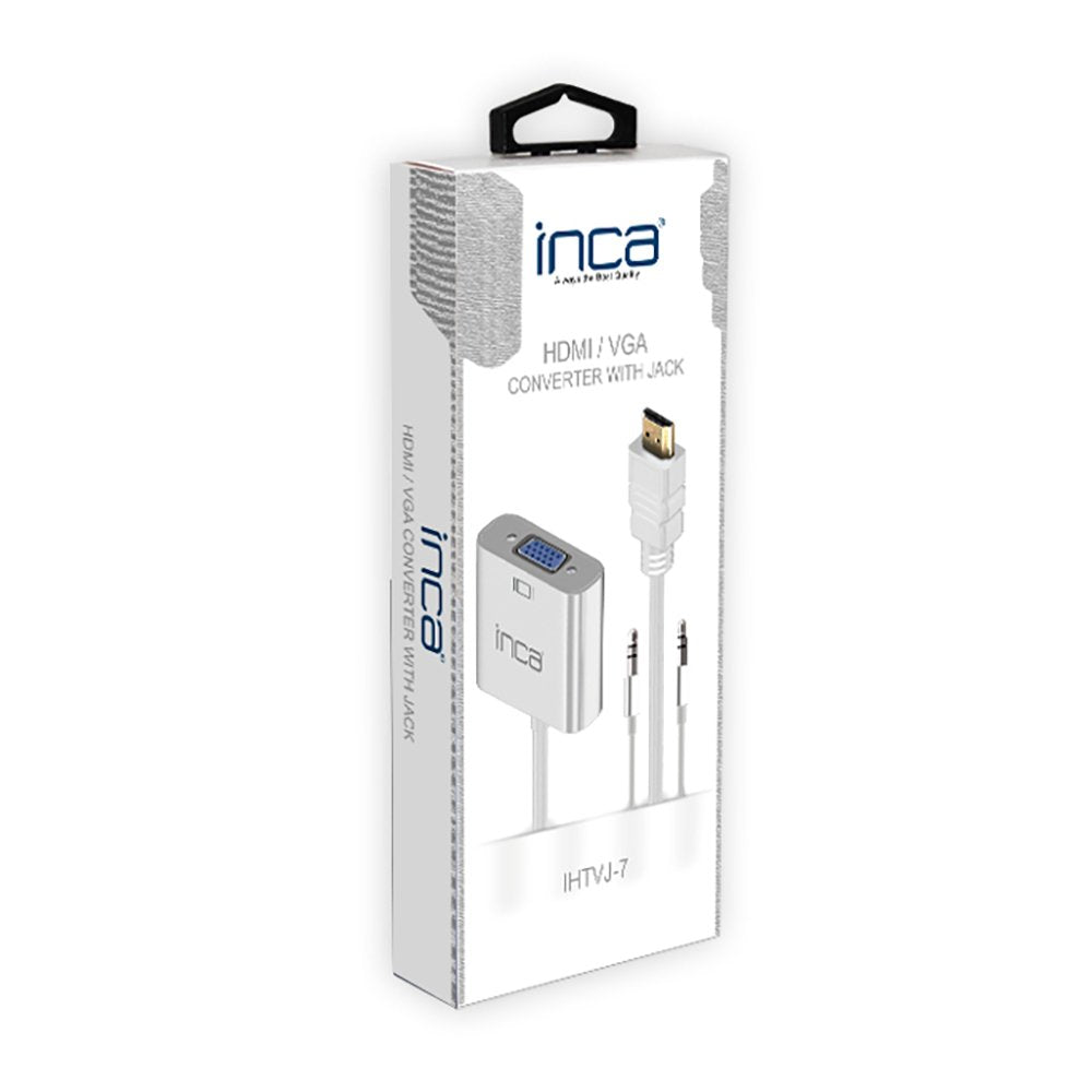 Adaptador Hdmi A Vga A Con Cable De Audio Incluido