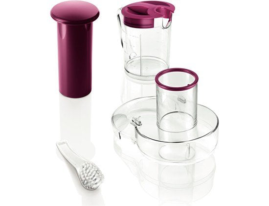 EAN 4242002812090 - Bosch MES25C0 exprimidor Licuadora centrífuga 700 W Cereza (fruta), Transparente, Blanco imagen 9