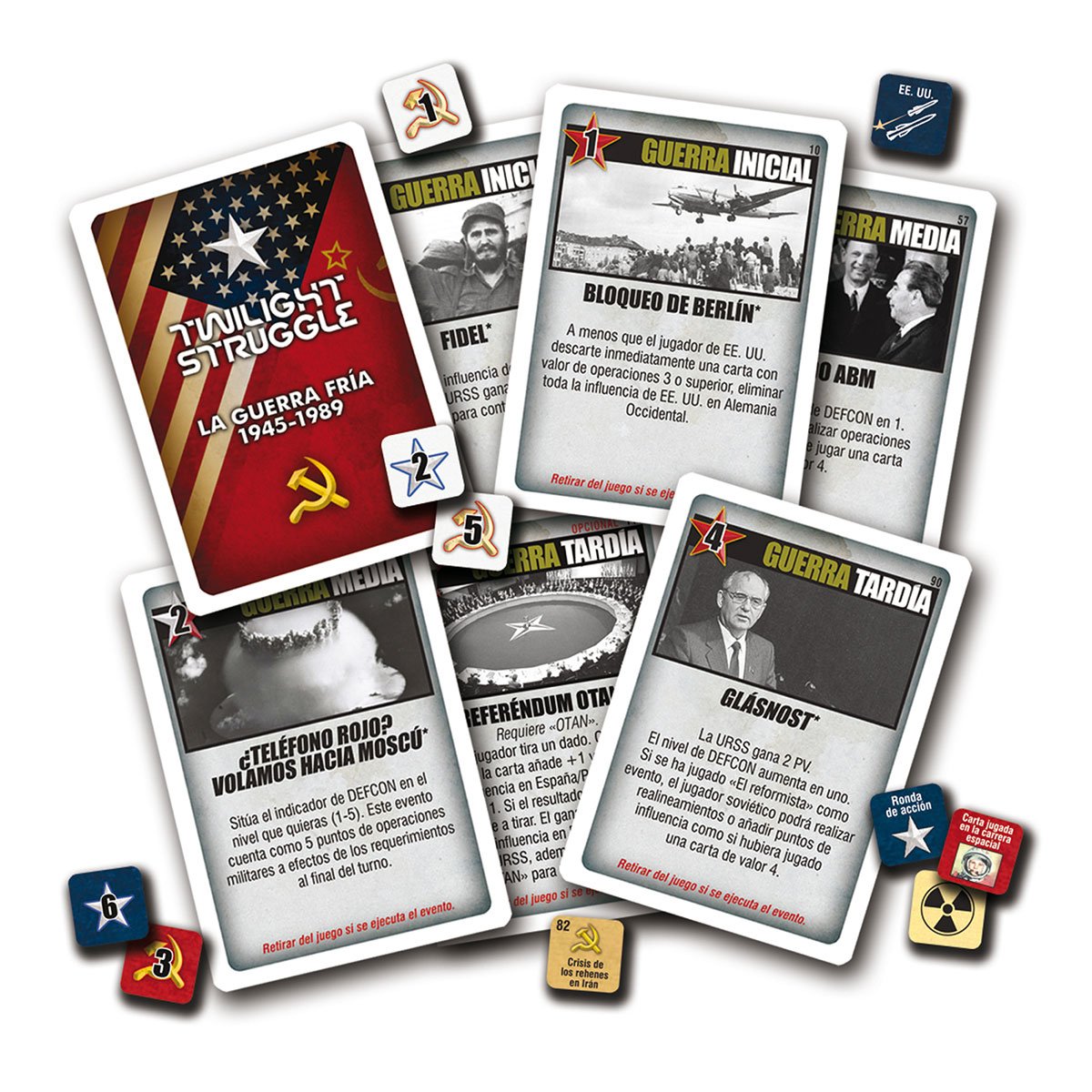EAN 8436017220780 - Devir Twilight Struggle 180 min Juego de mesa Estrategia imagen 2
