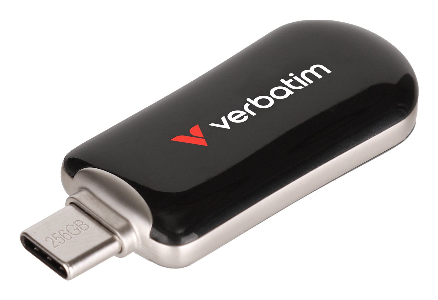 Verbatim Plectra Black  256gb Usb-C Flash Drive 30226