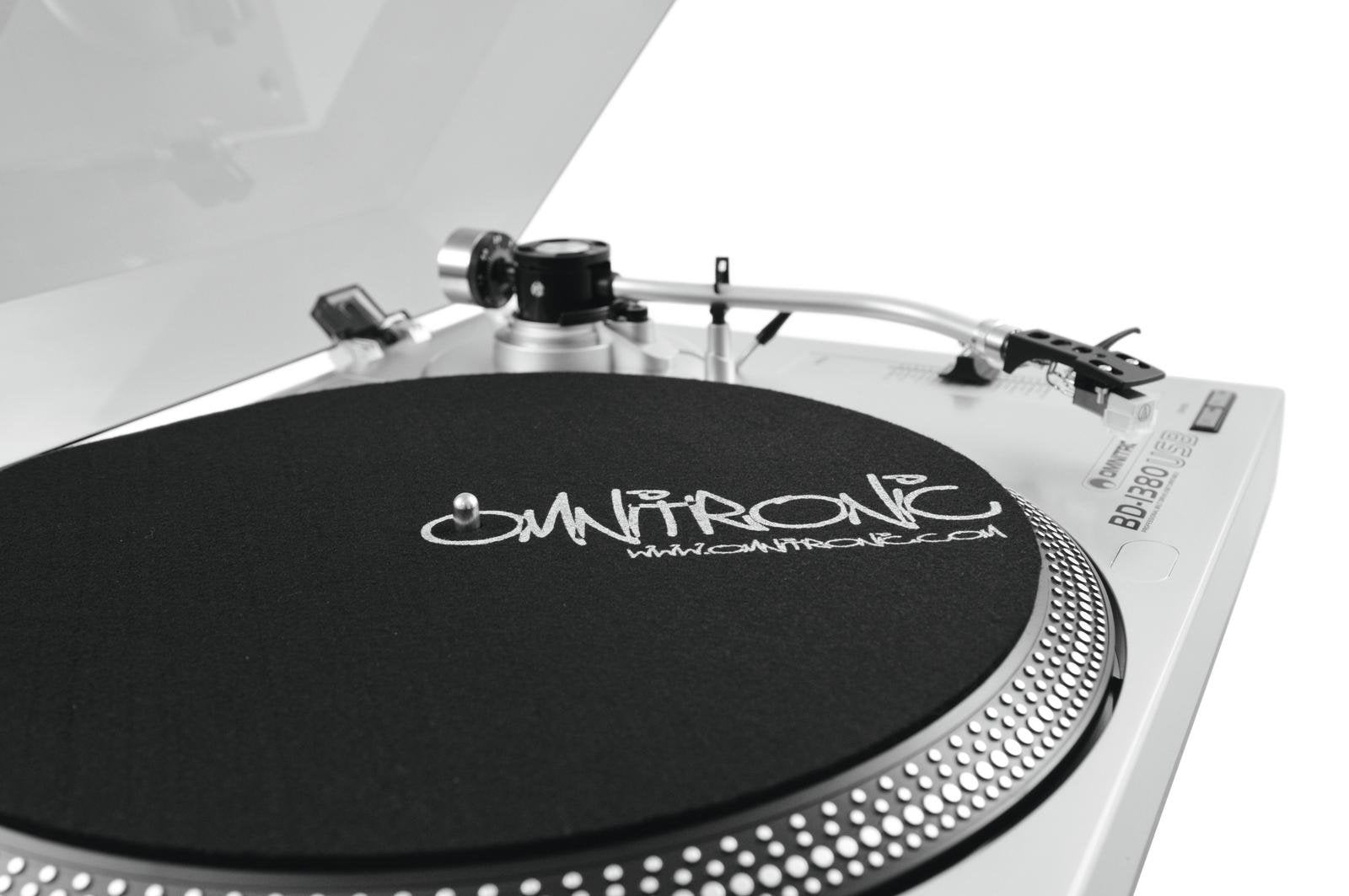 Tocadiscos  Omnitronic Bd-1380 Silver