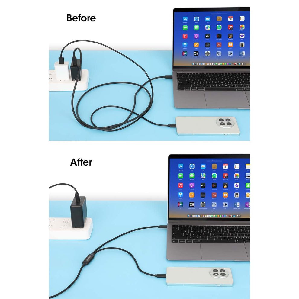 EAN 766623355810 - Manhattan 355810 cable USB 2 m USB C 2 x USB C Negro imagen 5