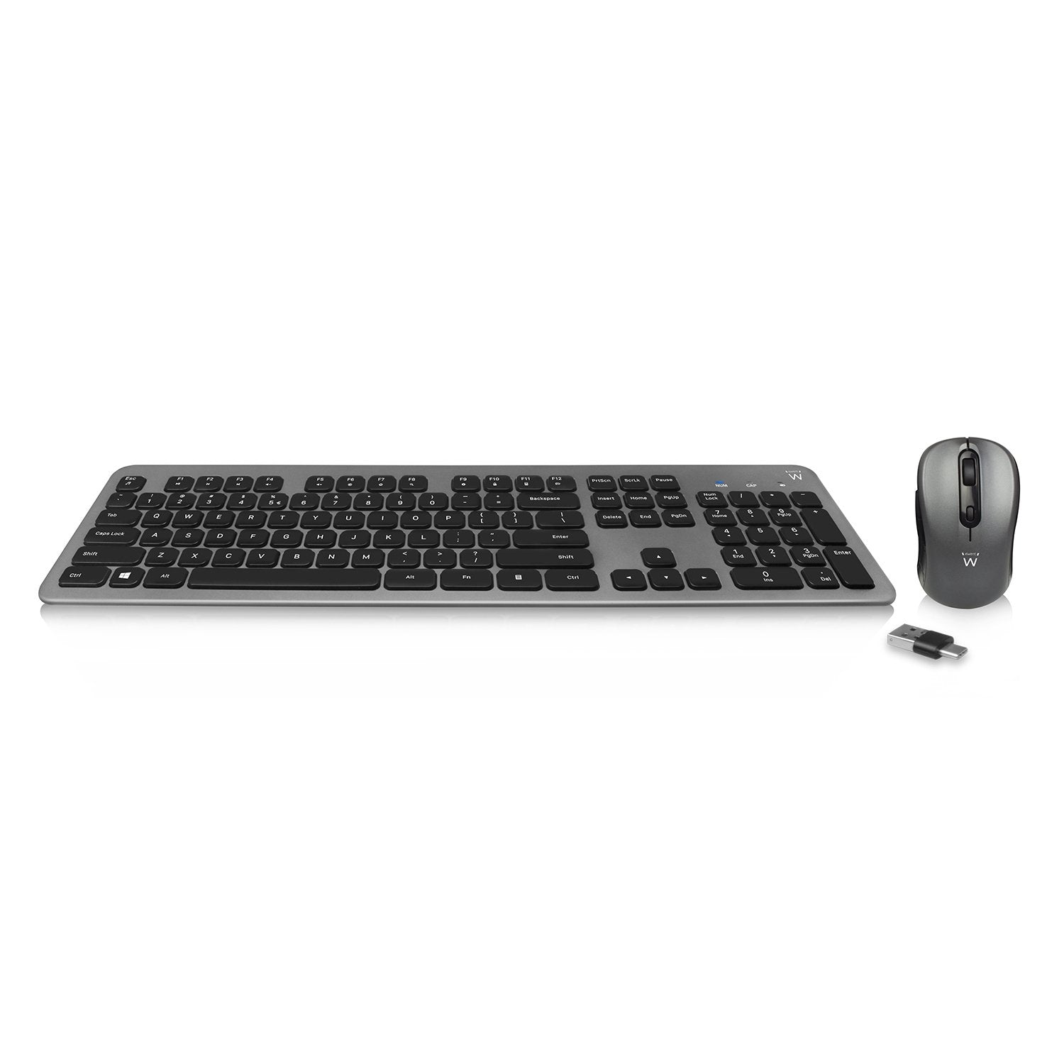 Teclado Español + Ratón Ewent Ew3272 Rf Inalámbrico Qwerty Negro