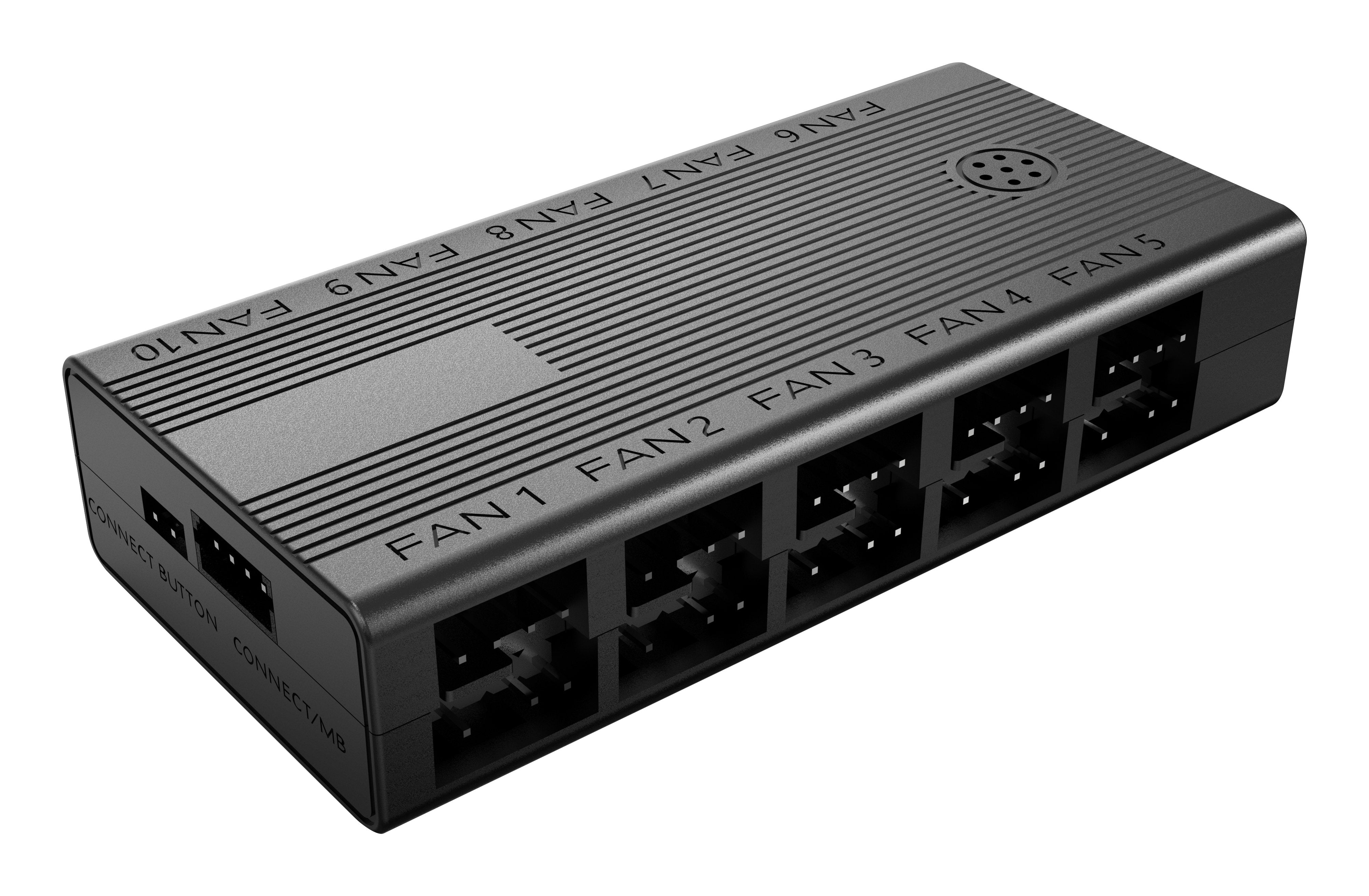 Controlador Hub Remoto Mars Gaming Mf-Hub Para Ventiladores Argb