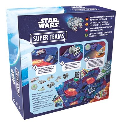 EAN 3558380130116 - Asmodee ZYGSWST0101ML2 juego de tablero Star Wars Super Teams 30 min Juego de mesa Estrategia imagen 5