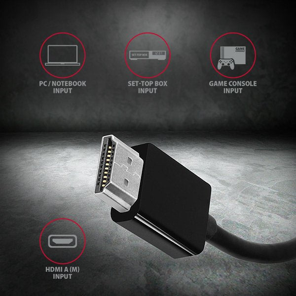 Axagon Rvh-Vgn, Hdmi -> Reductor / Adaptador Vga, Fullhd, 1920 * 1200