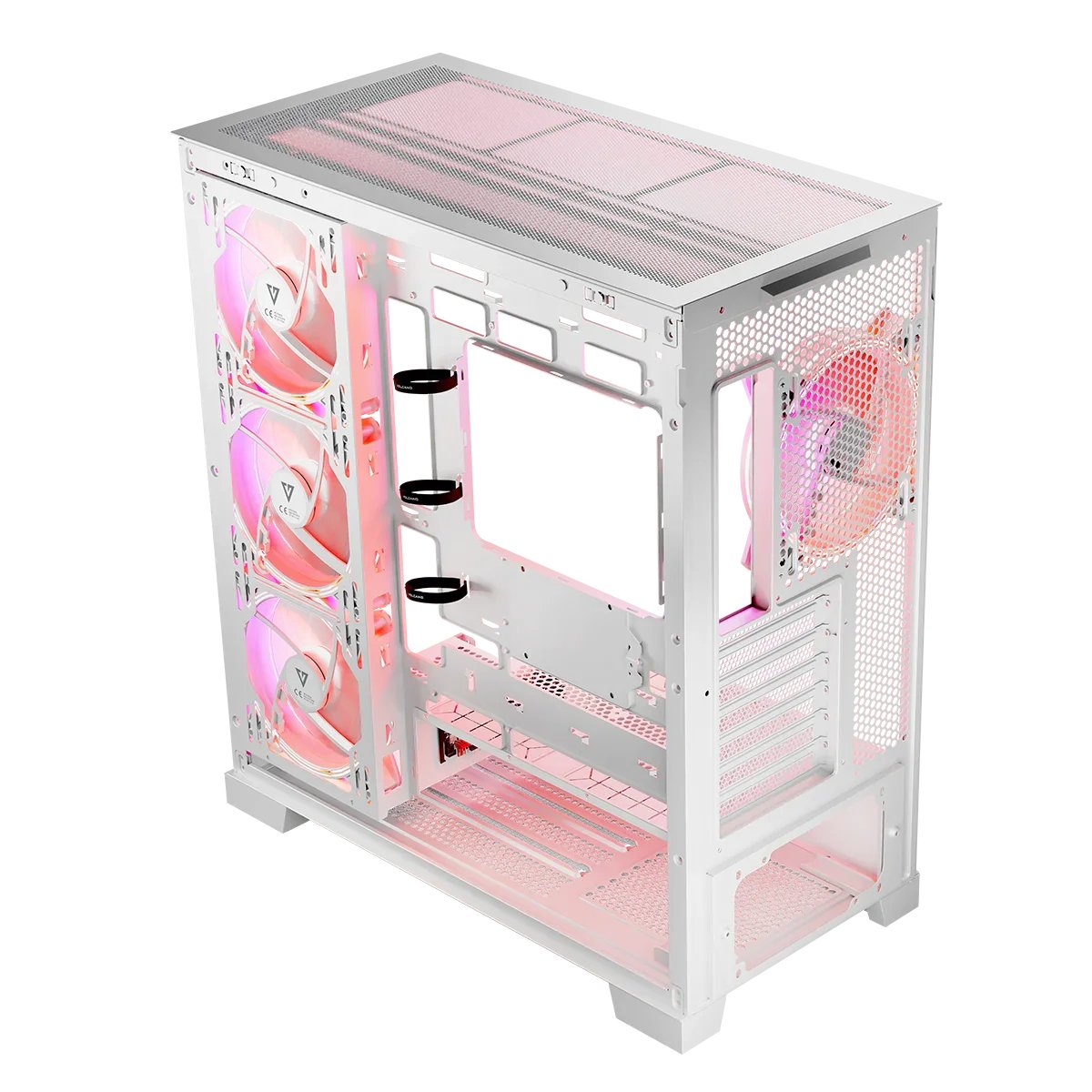 EAN 5903560981305 - Modecom Volcano SPACE APEX ARGB MIDI Midi Tower Blanco imagen 18