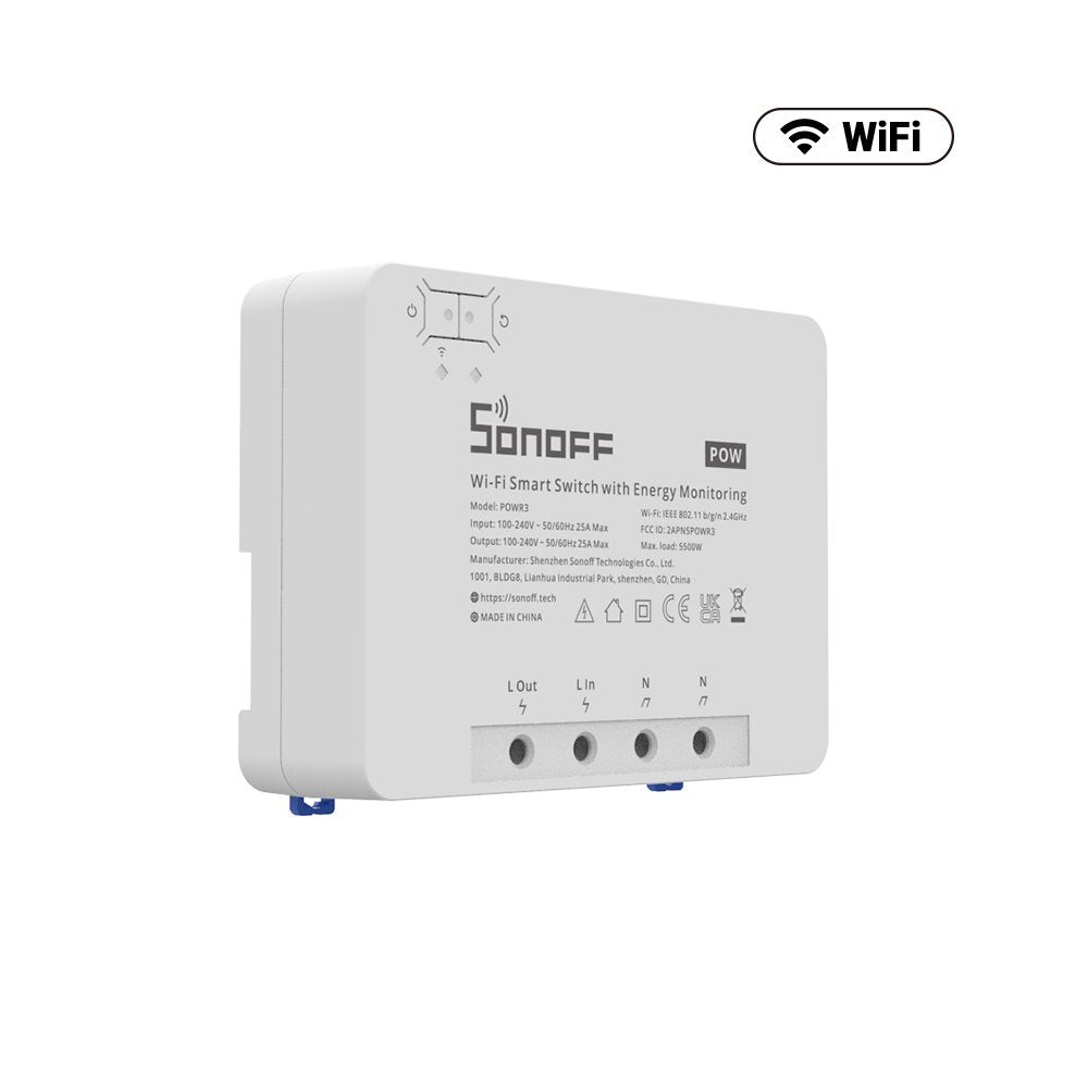 Sonoff Pow R3 Con Alta Potencia