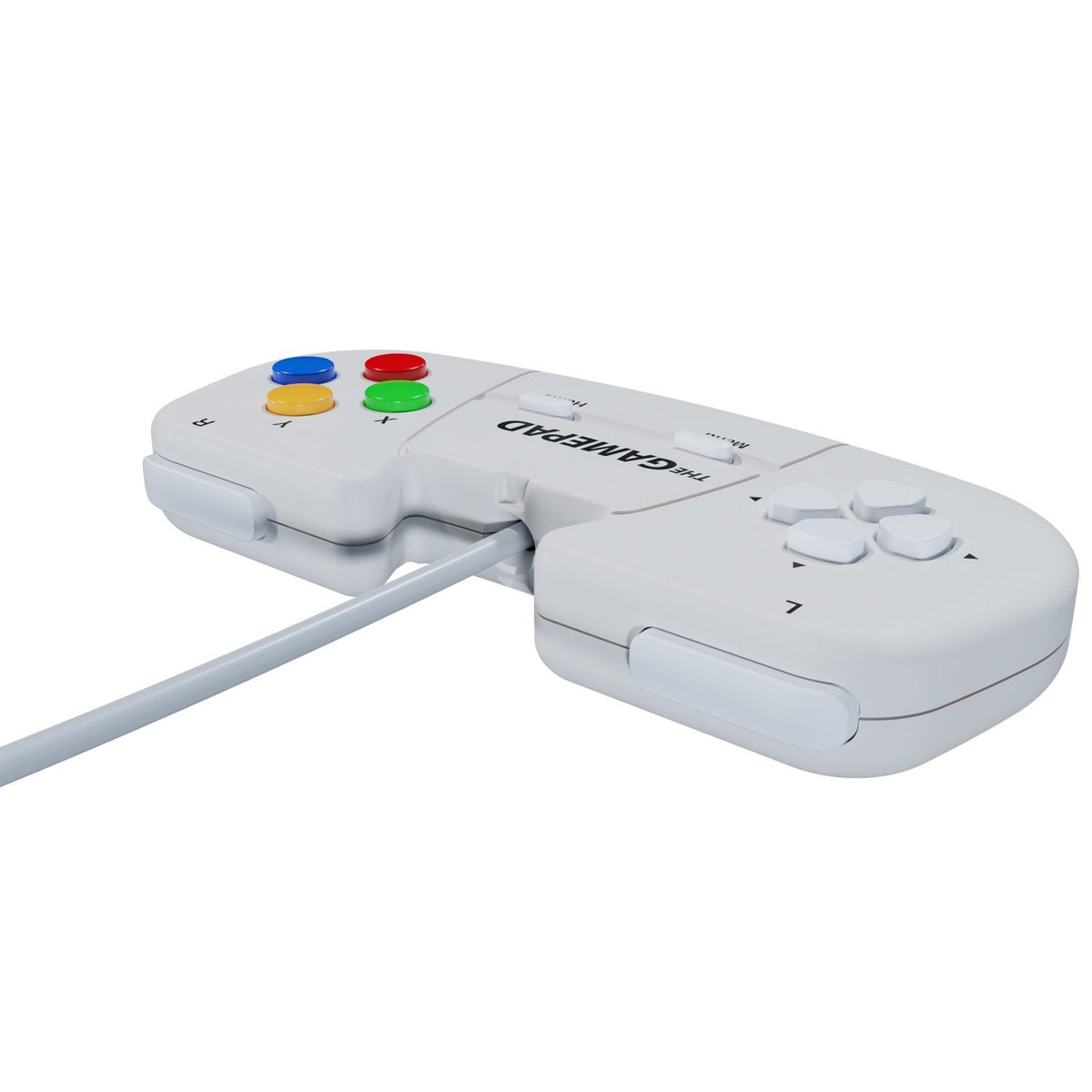 Retro Games The Gamepad Blanco, Gamepad, Mac, Pc, Zx Spectrum, D-Pad, Botón De Menú, Home Button, Digital, Con Cable, Usb 2.0