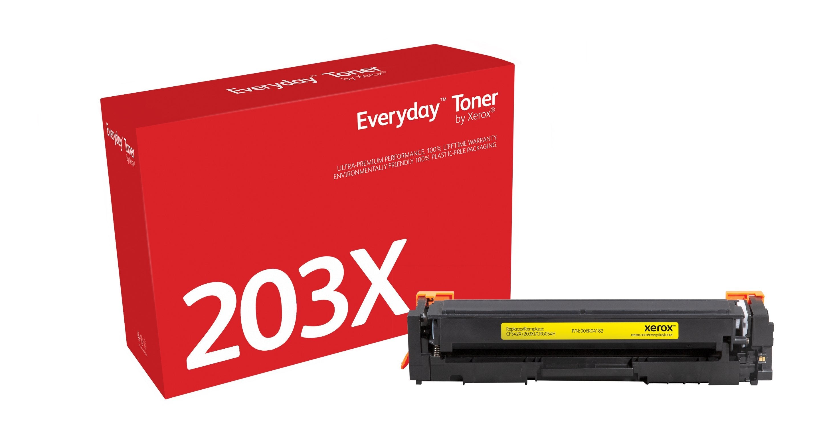 Xerox Toner Para Hp Lj M254 (Cf541x/Crg-054hc) Nº 203x Amarillo