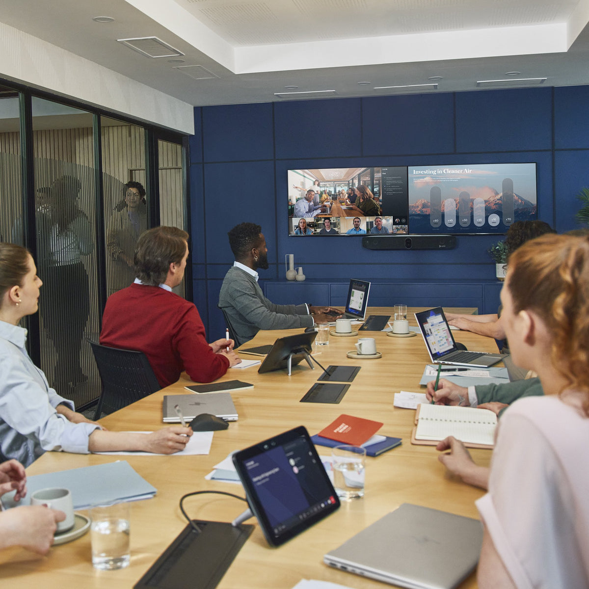 EAN 0198415349293 - HP Poly Studio X72 All-In-One Video Bar No Power Cord TAA sistema de video conferencia 20 MP Ethernet Bar imagen 3