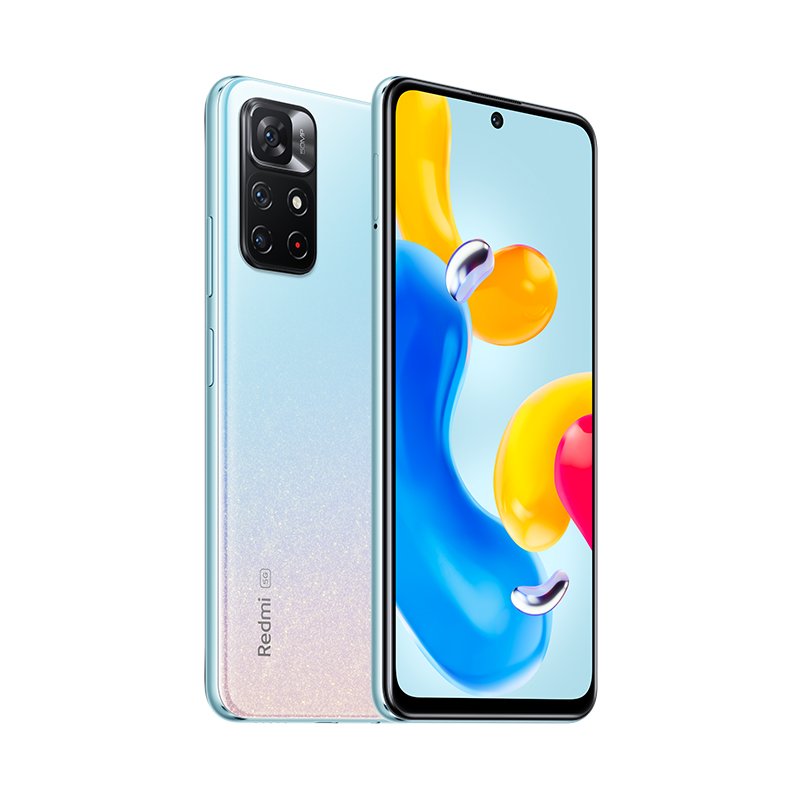 Smartphone Xiaomi Redmi Note 11s 5g 16,8 Cm (6.6") Sim Doble Android 11 Usb Tipo C 4 Gb 128 Gb 5000 Mah Azul