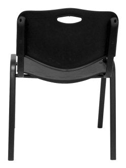 Pack 4 Sillas Confidente Modelo Robledo Plástico Negro Piqueras Y Crespo  Pack 4 Sillas Confidente Modelo Robledo Plástico Negro Piqueras Y Crespo Pack426ine