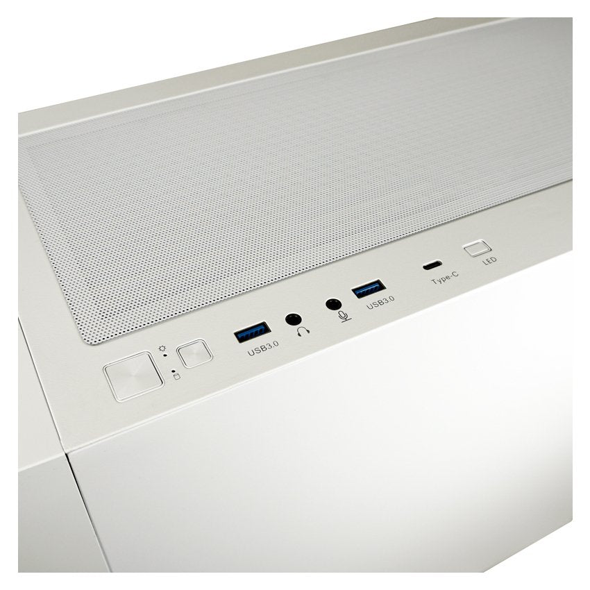 Lc-Power Gehäuse Gaming 810w Bright_crawler_x White Retail