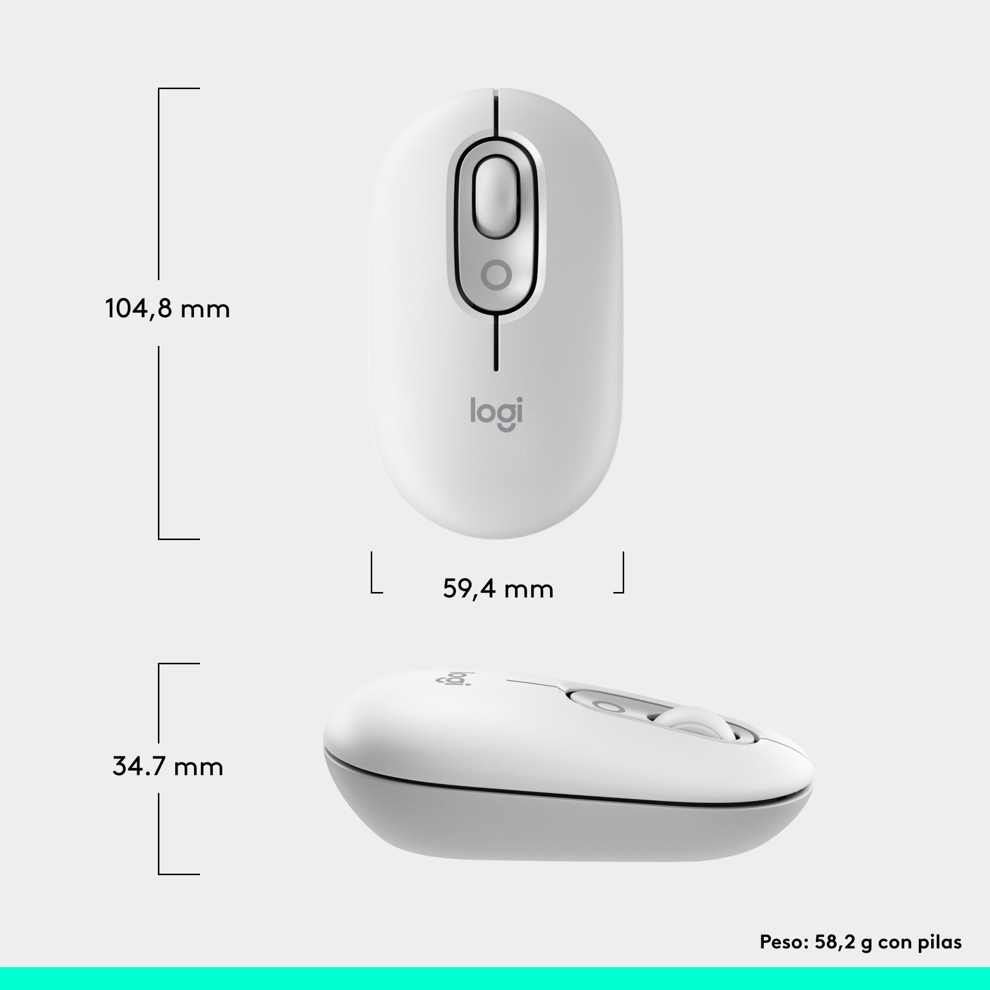 Pop Mouse With Emoji Off White