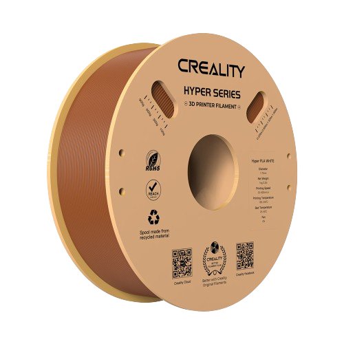Filamento Creality Hyper Pla Marrón - 1.75mm -  Impresión De Alta Velocidad Hasta 600mm/S - Bobina De 1kg