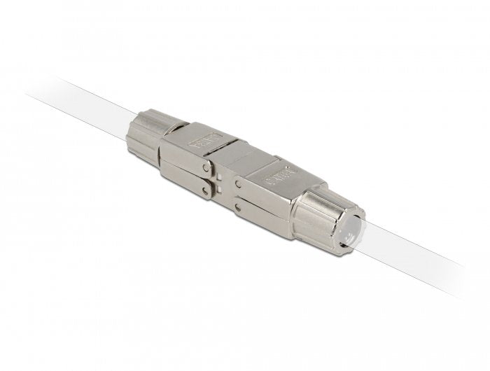 Delock Verbinder Für Netzwerkcable Cat.6a Stp Werkzeugfrei