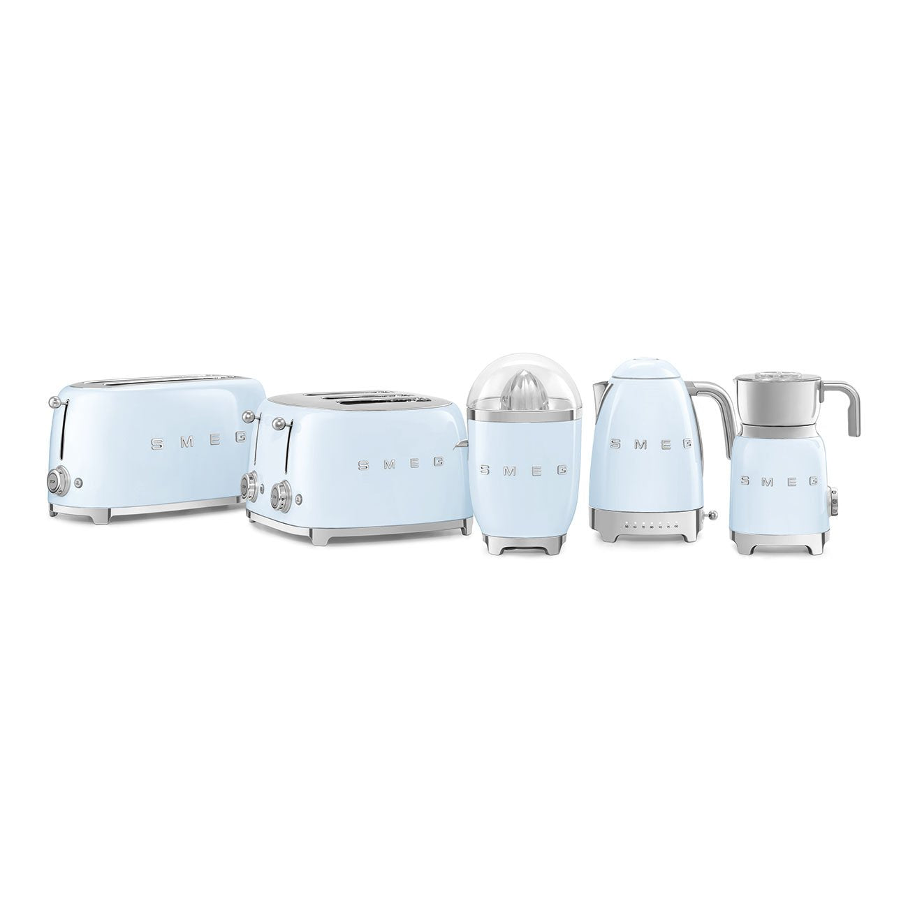 EAN 8017709190958 - Smeg TSF02PBEU tostadora 6 4 rebanada(s) 1500 W Azul imagen 7