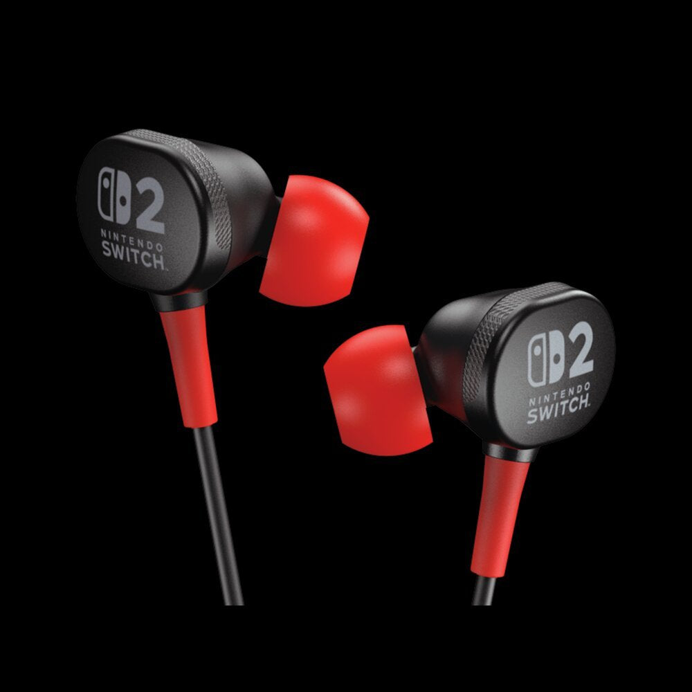 EAN 0617885154317 - PowerA Wired Earbuds for Nintendo Switch 2 Auriculares Alámbrico Dentro de oído Juego Negro, Rojo imagen 3