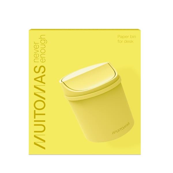 =>>Muitomas Desk Bin Yellow