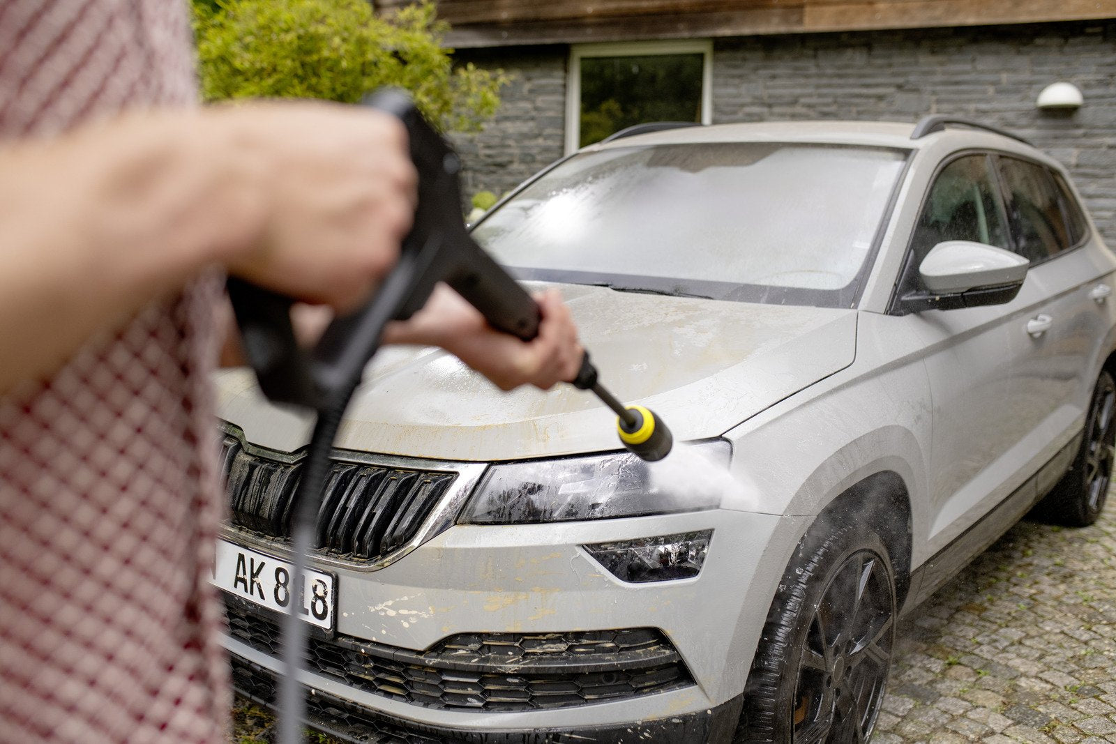 Hidrolimpiadora Kärcher K 7 Comfort Premium Home Vertical 600 L/H 3000 W Amarillo